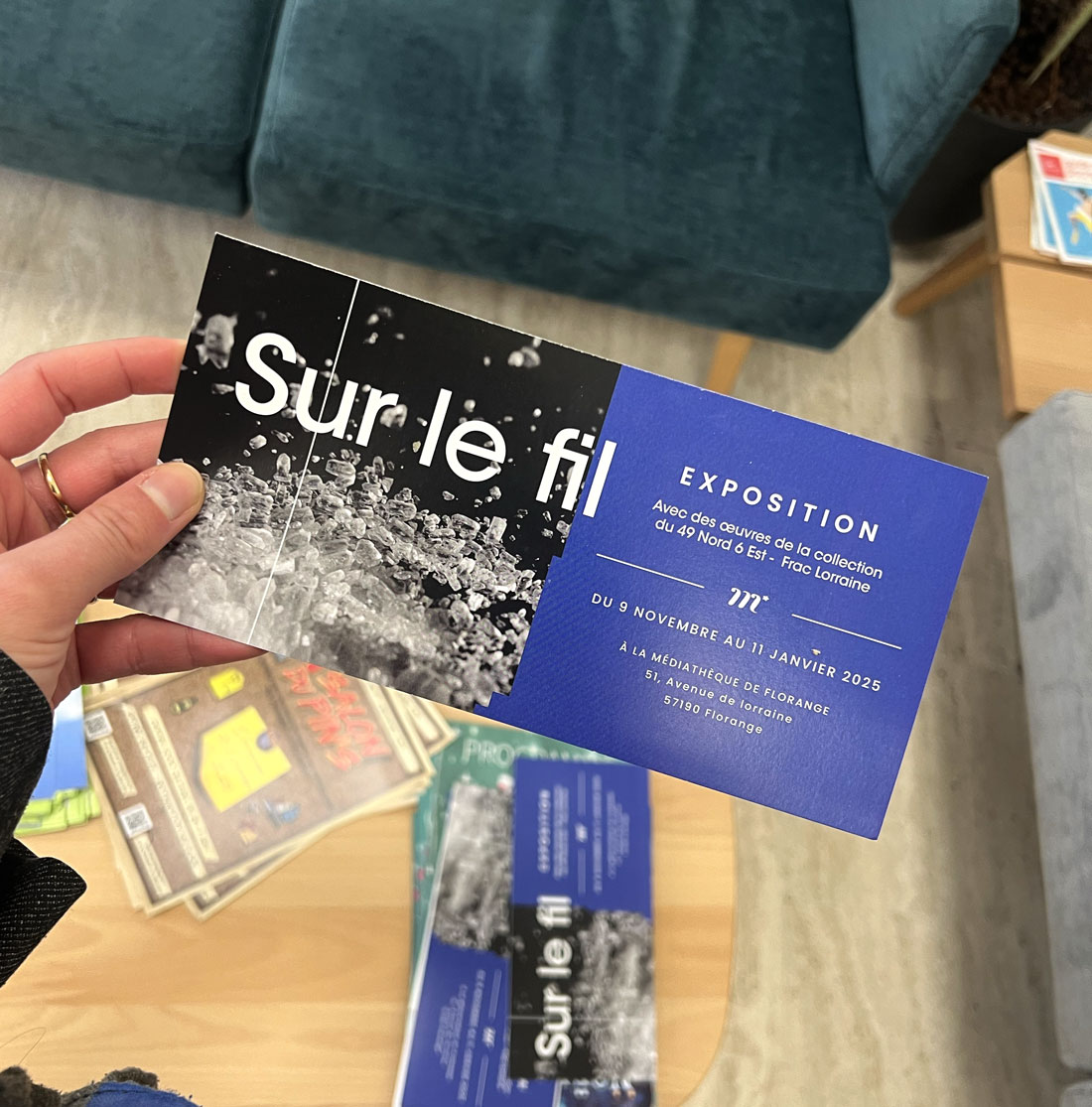 Carton d'invitation exposition