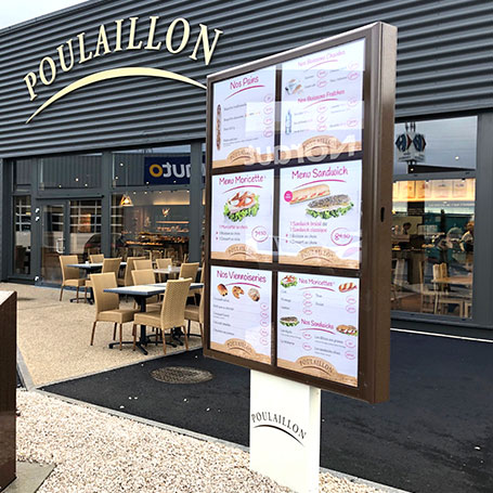 Panneau Menus